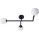 Kilver Black Bathroom Ceiling Light